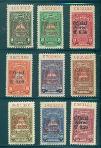 Nicaragua - CO51-9. 1961 Air Mail Officials. MNH $7.95.