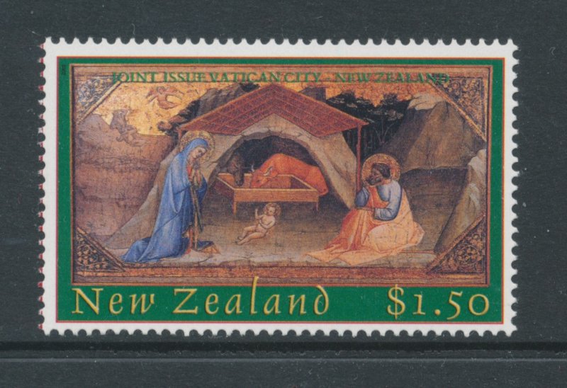 2002 New Zealand - Christmas - Joint Issue with Vatican #1290 - MNH**