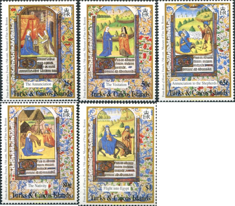 299337 MNH TURKS Y CAICOS 1994 NAVIDAD