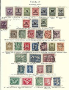 GERMANY 1923-1935 COLLECTION OF 150+ STAMPS MOSTLY COMPLETE SETS