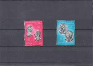 Jersey 1979 - 25th Anniversary Of Coronation - SG 195 - 196- MNH