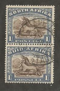 British Commonwealth - South Africa - Scott #62 Stamp - Used Pair