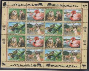 SCOTT 318-321 MNH  UN Geneva  Sheets of 16 1998