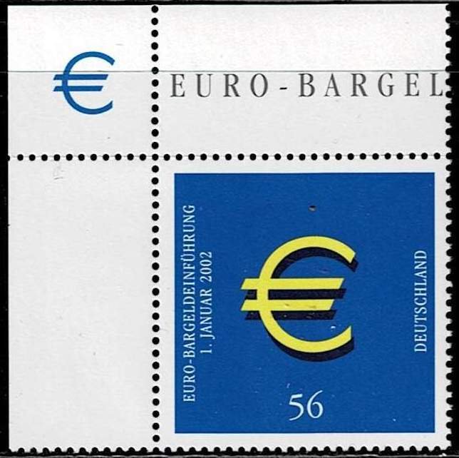 Germany 2002,Sc.#2144  MNH, Currency Symbol for the Euro