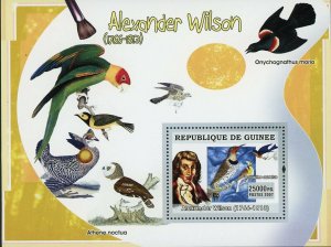 Alexander Wilson Stamp Birds Athene Noctua Owl Onychognathus Morio S/S MNH