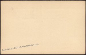 USA 1926 Issue 3c McKinley Reply Card Returned Paris Upfranked Foreign  U 111739