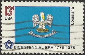 # 1650 USED STATE FLAG LOUISIANA