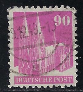 Germany AM Post Scott # 657, used