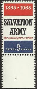 # 1267 MINT NEVER HINGED SALVATION ARMY