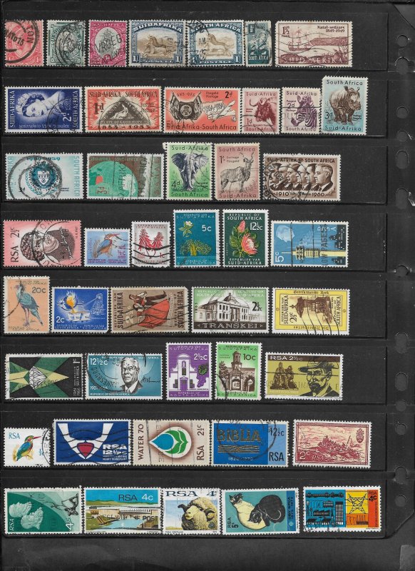 South Africa Mix of Used Stamps Lot 11