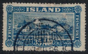 Iceland #147  CV $12.00 some surface abrasions