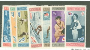 Dominican Republic #501-5/C105-8  Single (Complete Set)