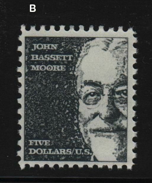 1973 Sc 1295 $5 Moore untagged MNH single  CV $10