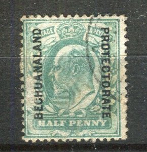 BECHUANALAND; 1903-4 early ED VII issue fine used Shade of 1/2d. value