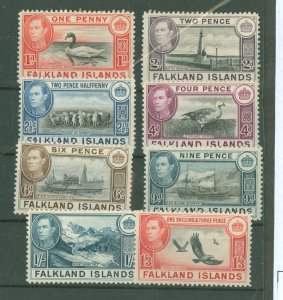 Falkland Islands #85/92 Unused Single