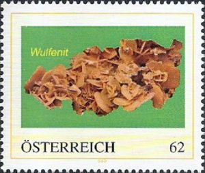 2006+ Austria Minerals, Wulfenite, Private Issue, low edition! Only 200!