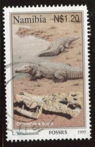 Nambia Scott 782 Used Crocodyle stamp 1995