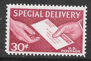 USA E21: 30c Letter and Hands, single, MNH, F-VF