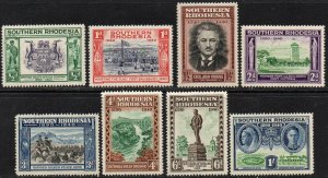 Southern Rhodesia Sc #56-63 Mint Hinged