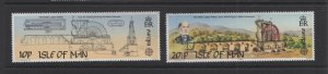 Isle of Man #244-45   (1983 Europa Discoveries set)  VFMNH  CV $1.10