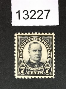 MOMEN: US STAMPS  # 559 MINT OG NH LOT #13227