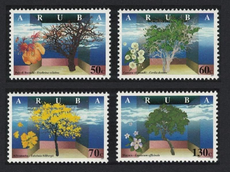 Aruba Trees 4v SG#212-215