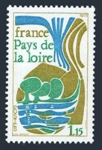 France 1445, MNH. Michel 1931. Regions of France, 1975. Loire.