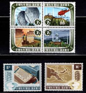 PNG Papua New Guinea Scott 359-364 MNH** set