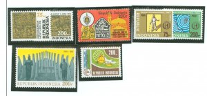 Indonesia #1126-1131/1135 Mint (NH) Single (Complete Set)