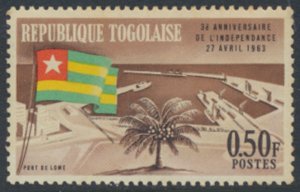 Togo  SC# 448 MH   Independence Anniv     see details & scans