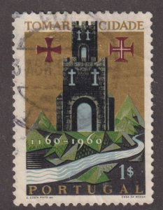 Portugal 878 Tomar Castle and River Nabao 1962