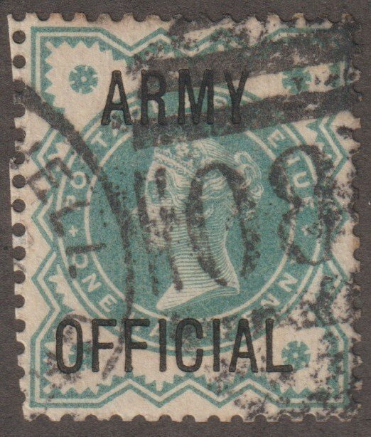 EDSROOM-20851 Great Britain O57 Used 1900 Complete Queen Victoria CV$12.50