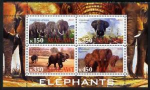 Malawi 2010 - Africa Elephant Nature Wild Animal Stamps MNH 