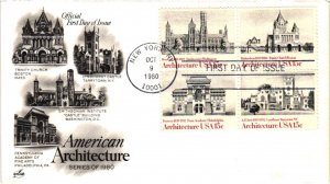 #1931a Architecture Block  – Artcraft Cachet