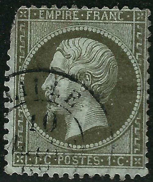 France #22 Used hr Blunt corner...Chance to bid on a real Bargain!