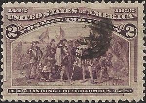 # 231 BROWN VIOLET USED LANDING OF COLUMBUS SCV-0.30