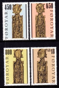 Faroe Islands 2001 Pew Gables Complete Mint MNH Set SC 389-392