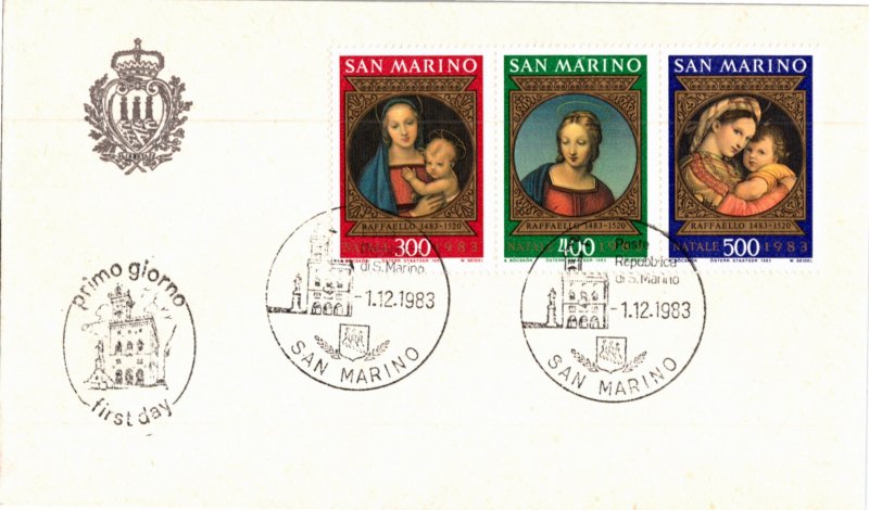 San Marino, Worldwide First Day Cover