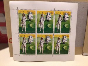 State of Oman Spaceman mint never hinged stamps sheet  A9455