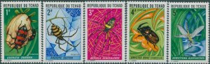 Chad 1972 SG358-362 Insects MLH