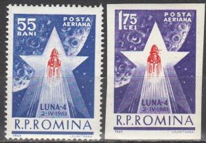 Romania #C135-6  MNH  (S1754)