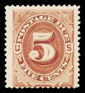 U.S. POSTAGE DUE J4  Mint (ID # 84357)