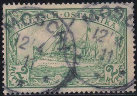 German East Africa 1900 SC 20 Used