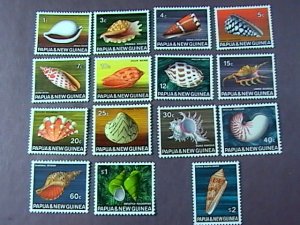 PAPUA/NEW GUINEA # 265-279-MINT NEVER/HINGED-COMPLETE SET----QEII----1968-69