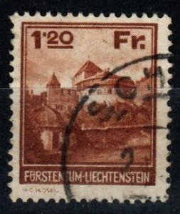 Liechtenstein #110 F-VF Used CV $300.00 (X7607)