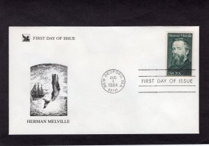 2094 Herman Melville, FDC Reader's Digest