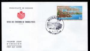 Monaco 1551 U/A FDC