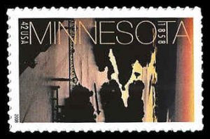 PCBstamps   US #4266 42c Minnesota Statehood, MNH, (6)
