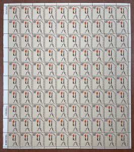 Scott 1610 RUSH LAMP Sheet of 100 US $1.00 Stamps MNH 1979