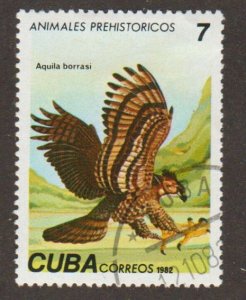 Cuba - Scott # 2544 Bird of prey - used